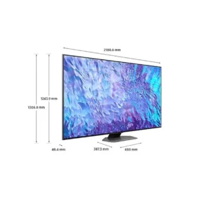 Телевизор Samsung QE98Q80CATXXH, 98 инча, 248 см, QLED