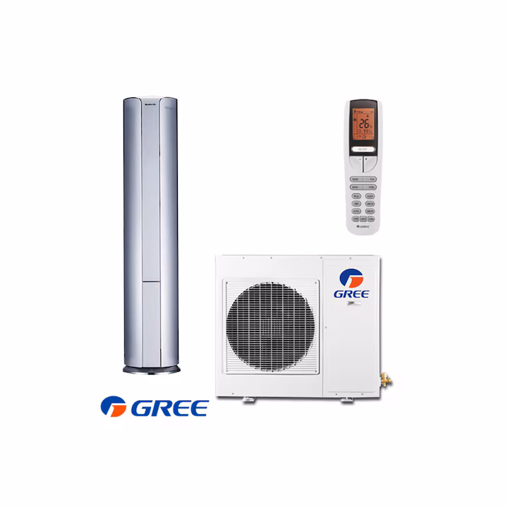 Gree I-Shine Колонен Климатик 7.1/8.8 kW – Висока мощност, пълен комплект с дистанционно - Image 4