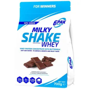 6PAK Milky Shake Whey – суроватъчен протеин с кремообразен вкус