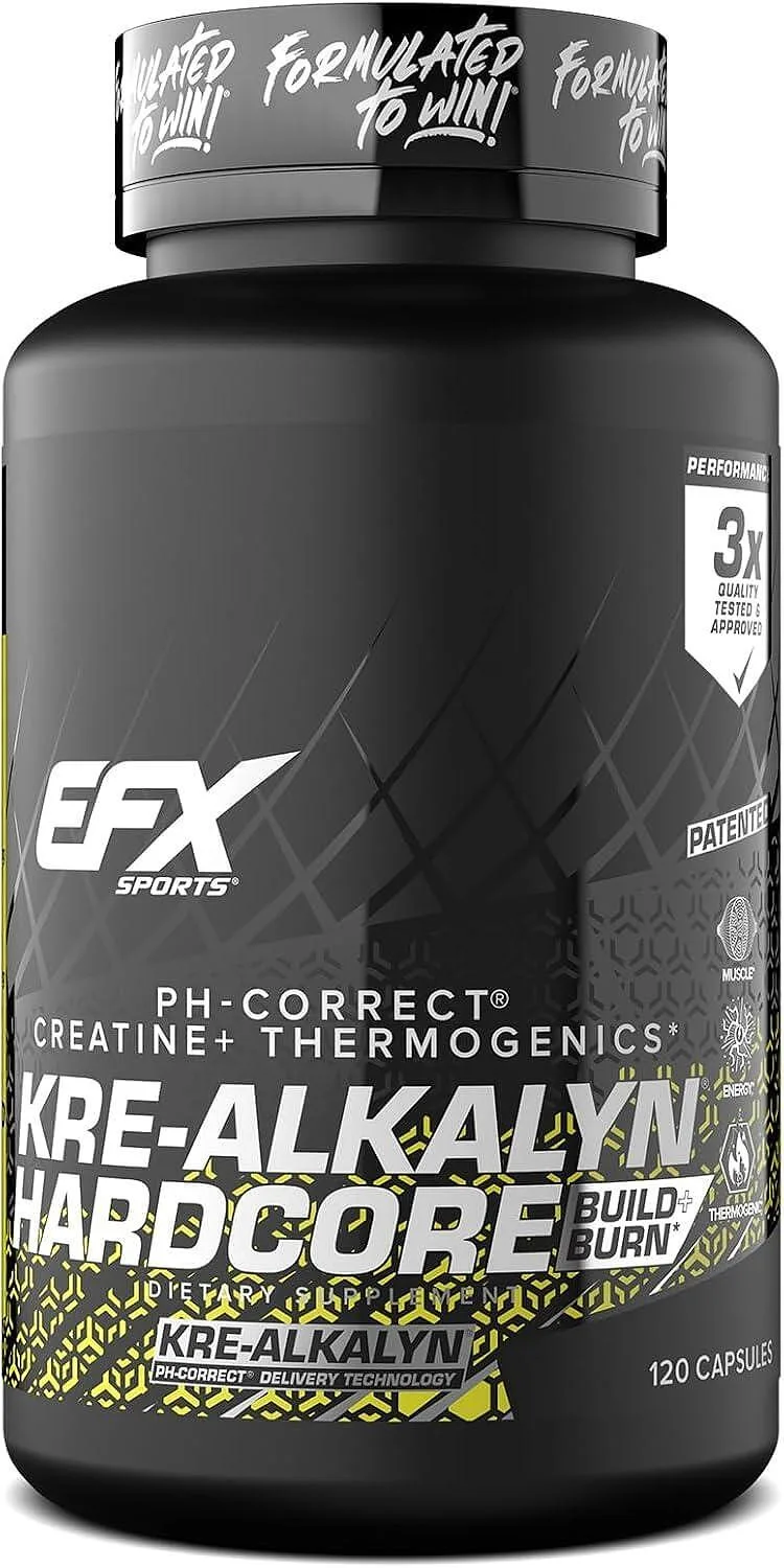 ALL AMERICAN EFX Kre-Alkalyn Hardcore – креатин + 264 mg кофеин - Image 3