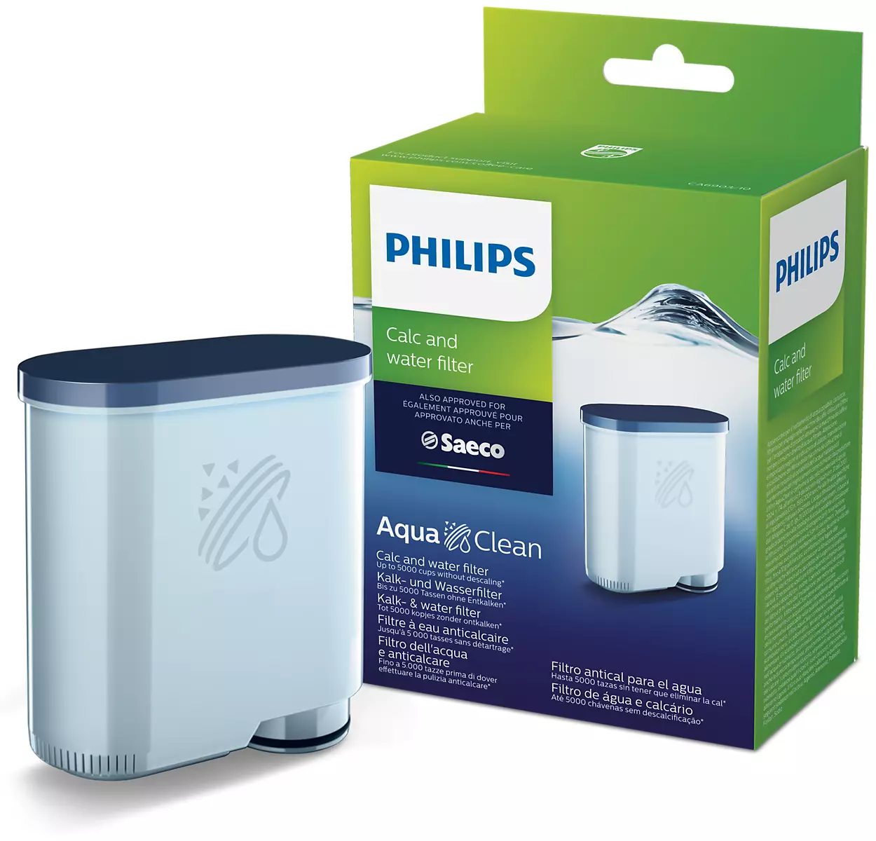 Кафеавтомат Philips EP2220/10 + филтър Philips CA6903/10 – Перфектното кафе с грижа за машината - Image 5