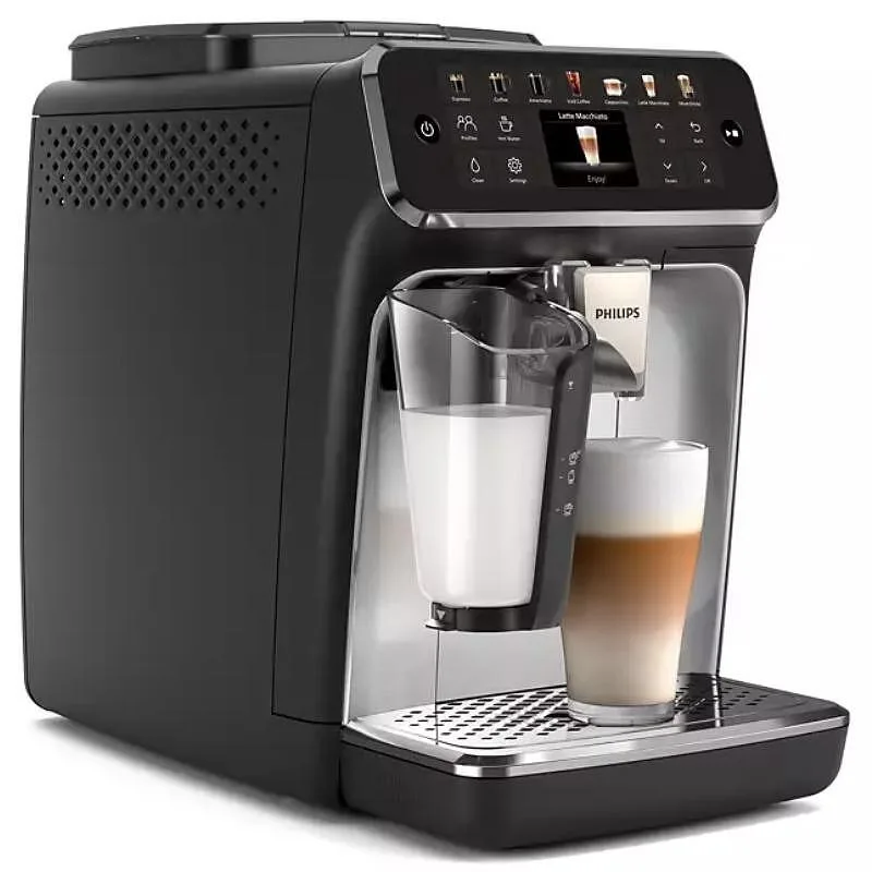 Кафеавтомат Philips EP4446/70 + аксесоар Philips CA6707/10 – Премиум кафе изживяване с 12 напитки - Image 4