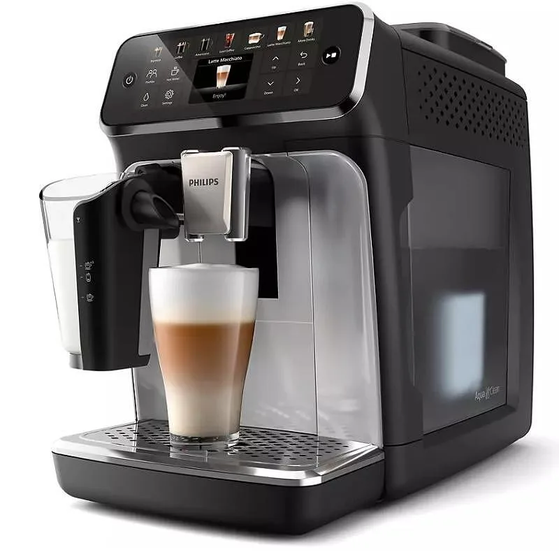 Кафеавтомат Philips EP4446/70 + аксесоар Philips CA6707/10 – Премиум кафе изживяване с 12 напитки - Image 3