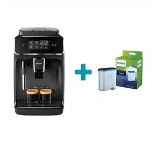 Кафеавтомат Philips EP2220/10 с AquaClean филтър CA6903/10 черен мат