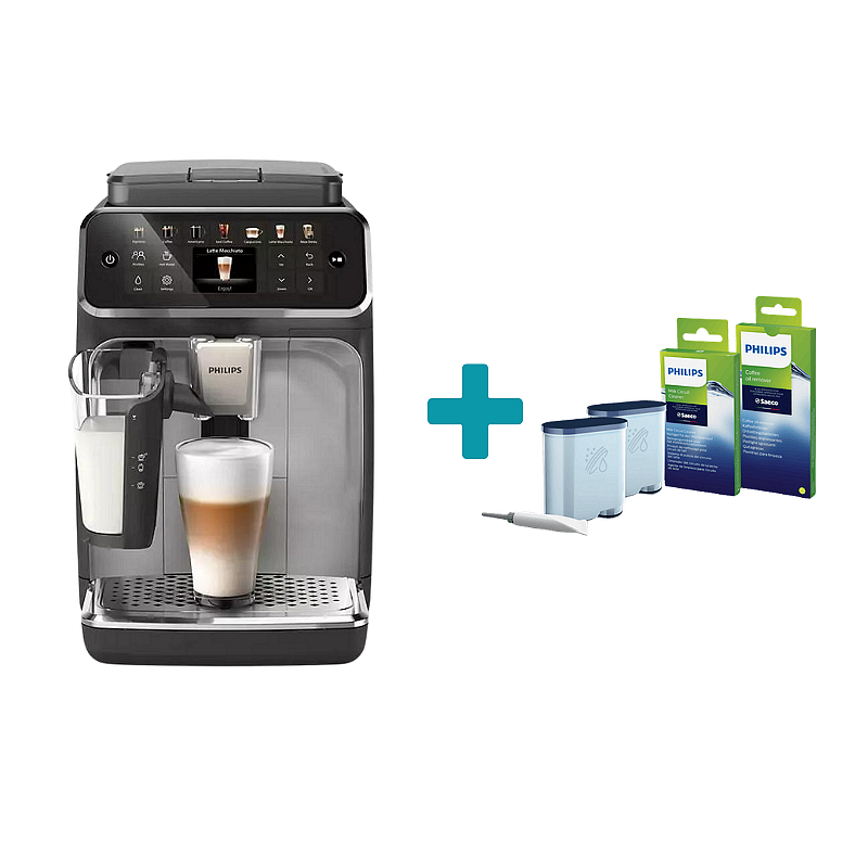 Кафеавтомат Philips EP4446/70 с аксесоар CA6707/10 черен