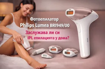 Фотоепилатор Philips Lumea BRI949/00 IPL с приставки и домашна епилация банер