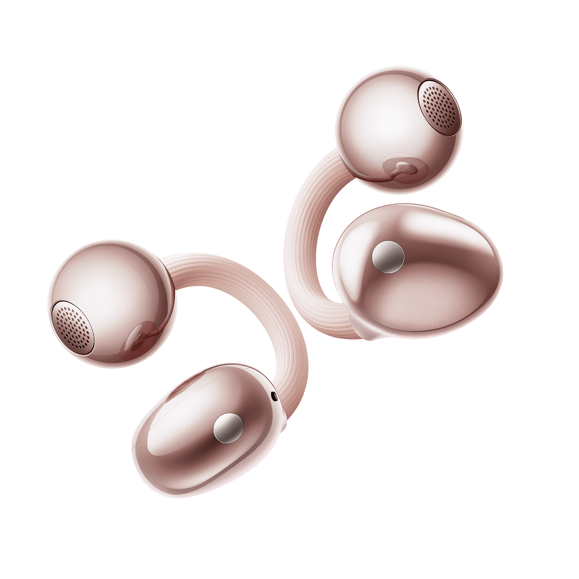 Слушалки Huawei FreeClip 2 Gold – безжични IN-EAR с Bluetooth и 9 часа батерия - Image 11