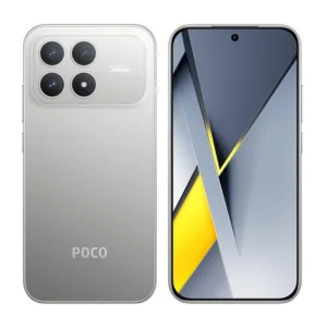 Смартфон POCO F8 PRO 256GB 12GB Titanium Silver AMOLED 120Hz