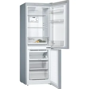 Хладилник с фризер Bosch KGN33NLEB, 282 l, E, No Frost, Инокс