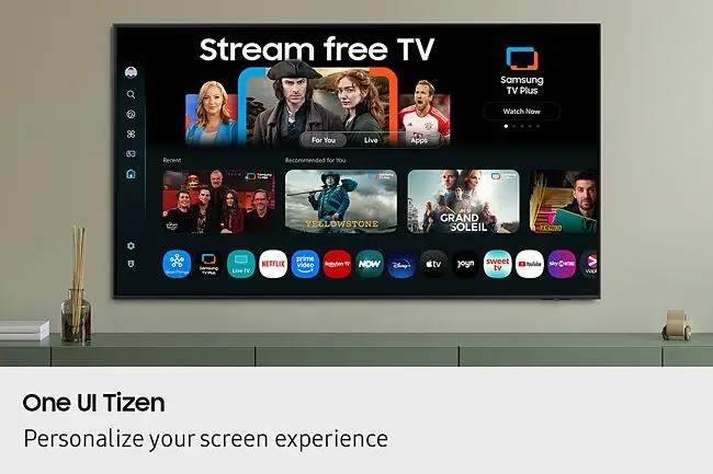 Телевизор Samsung QE43Q8FAAUXXH, QLED, 43 инча, 108 см, 3840x2160 UHD 4K, Smart TV, Tizen - Image 6