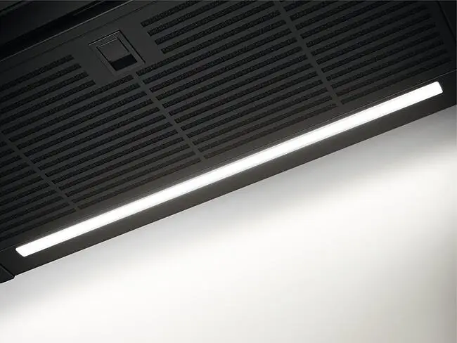 Вграден телескопичен абсорбатор AEG GDP866PB, 650 m³/h, SilenceTech, Breeze, Hob2Hood, 60 см, черен - Image 5