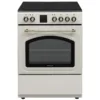Готварска печка Finlux FLCR 600MD RETRO шампанско с керамичен плот