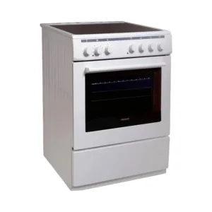 Готварска печка Finlux FLCM 6000A, електрическа, керамични котлони, 65 l, клас A, бяла