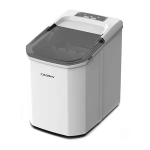 Ледогенератор Crown ICM-525W в бял цвят с капацитет 10–12 kg лед за 24 часа