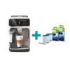 Кафеавтомат Philips EP4443/70 LatteGo, Series 4400, 12 напитки, 15 bar, керамична мелачка, бяло/сребристо