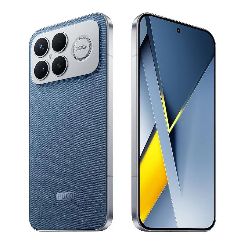 Смартфон POCO F8 Ultra 512 16 Denim Blue с 16GB RAM и 512GB памет