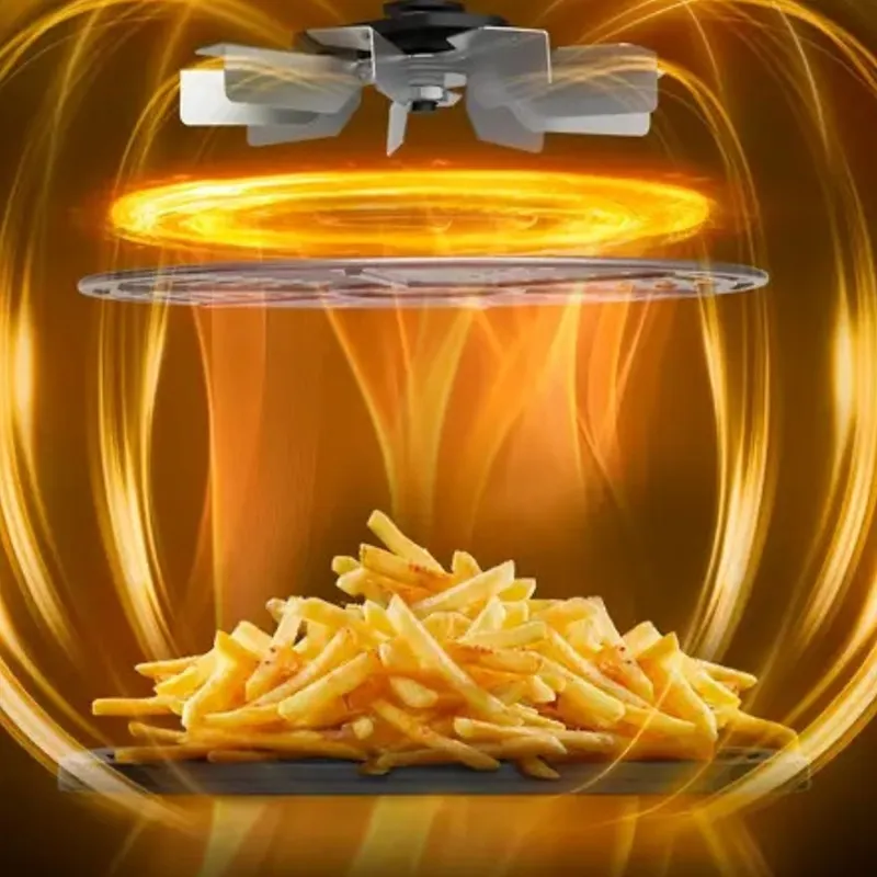 Уред за здравословно готвене Tefal EY942HE0 Dual Easy Fry XXL, 11 l, 2700 W, две чекмеджета, черен - Image 5