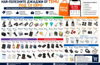 Най-полезните джаджи от TEMU под 10 евро за телефон, кухня, дом, пътуване и автомобил