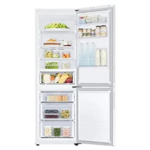 Хладилник с фризер Samsung RB33B610EWW/EF, 344 l, E, Total No Frost, SpaceMax, All-Around Cooling, бял