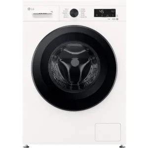 Пералня LG F2X10S7NWK, 7 kg, 1200 об./мин., енергиен клас A, Steam, Wi-Fi, Inverter Direct Drive, бяла