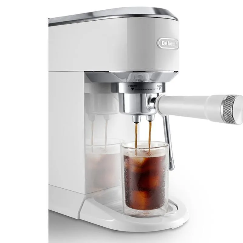 Кафемашина DeLonghi EC890.WI Dedica Duo – компактна еспресо машина с Cold Brew - Image 6