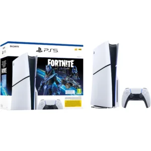 Конзола PlayStation 5 (PS5) Slim, 1TB SSD, D-Chassis, Fortnite Cobalt Star Bundle
