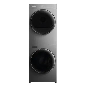 Пералня със сушилня Finlux ComboWash FWT9080GR, 1200 об./мин., 8 кг, 9 кг, A, E, Inox