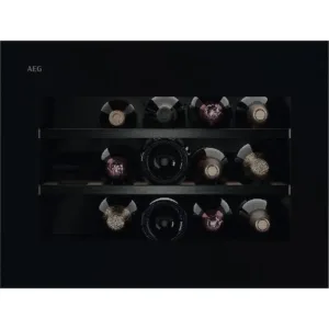 Вграден охладител AEG NKW8P21KAB (ST), 49 l, F, Да, Черен