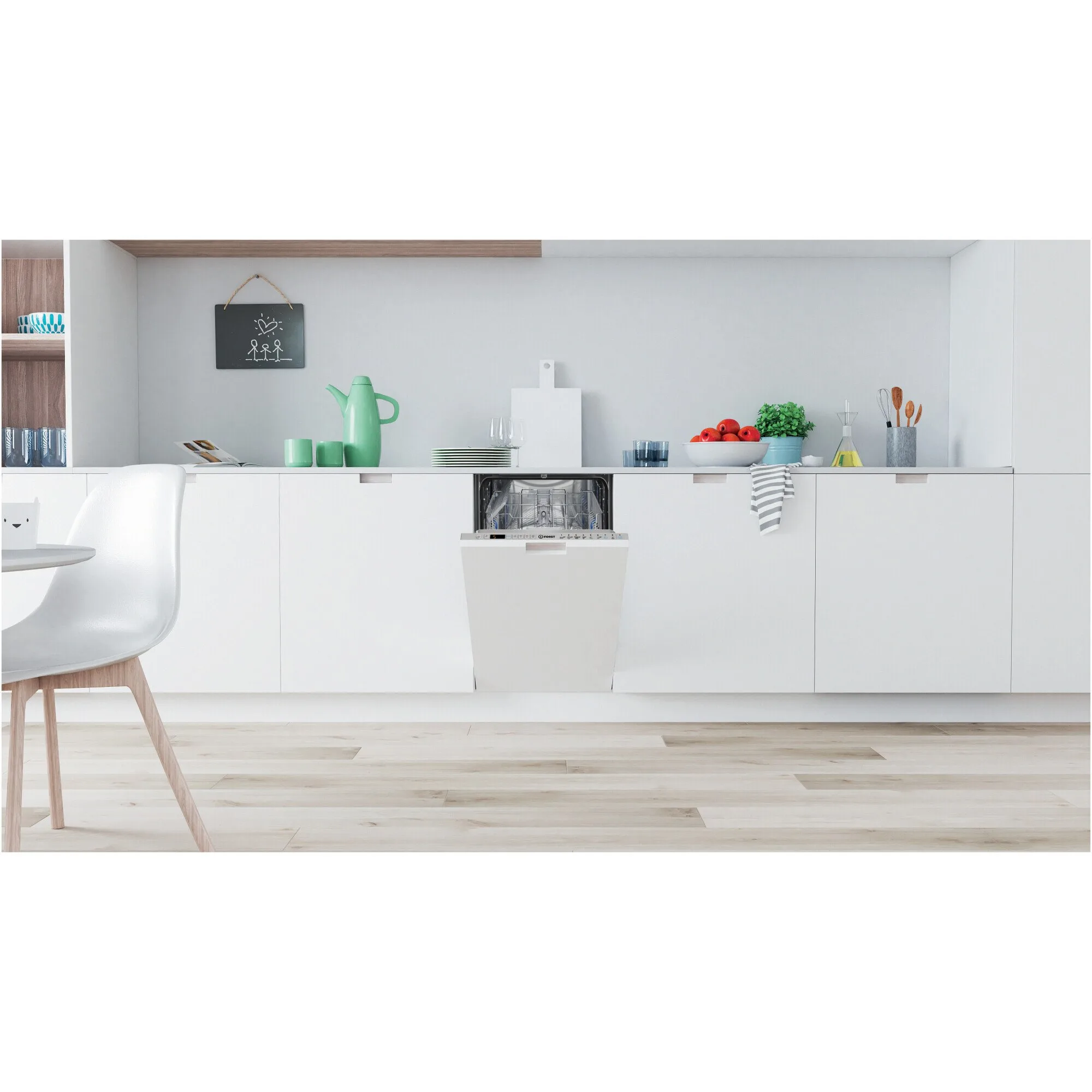 Съдомиялна за вграждане Indesit DSIO 3M24 CS, 10 комплекта, 7 програми, Клас F, 45 см - iEM.BG 3