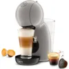 Кафемашина с капсули Krups NESCAFE® Dolce Gusto® Piccolo XS KP1A3AF0, 1600W, 15 бара, Резервоар за вода 0.8 л, Над 30 топли или студени напитки, Еко функция, Сметана