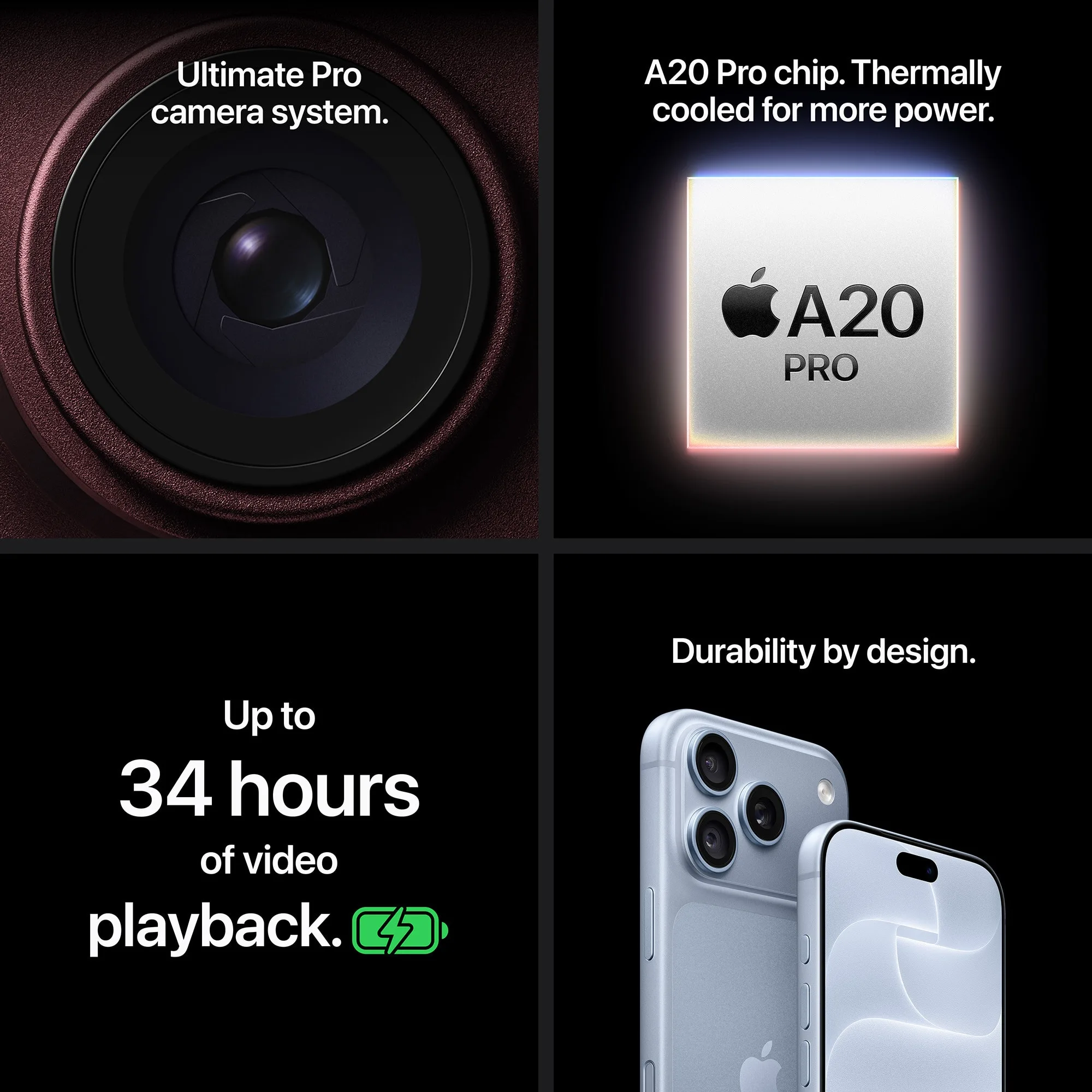 Смартфон Apple iPhone 18 Pro, 1TB, 5G, Burgundy - iEM.BG 8