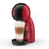 Еспресо машина с капсули KRUPS NESCAFE® Dolce Gusto® Piccolo XS KP1A3510, Налягане 15 бара, 1600W, Капацитет на резервоара 0, 8 л, Функция Eco, Черен/Червен