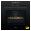 KB-ELEMENTS Електрическа вградена фурна, 73 л, мощност 3000 W, 15 функции с грил, конвекция, фритюрник с горещ въздух, допълнителна пара и ферментация, сензорен дигитален дисплей, клас A+, тройно стъклена врата, аксесоари в комплекта