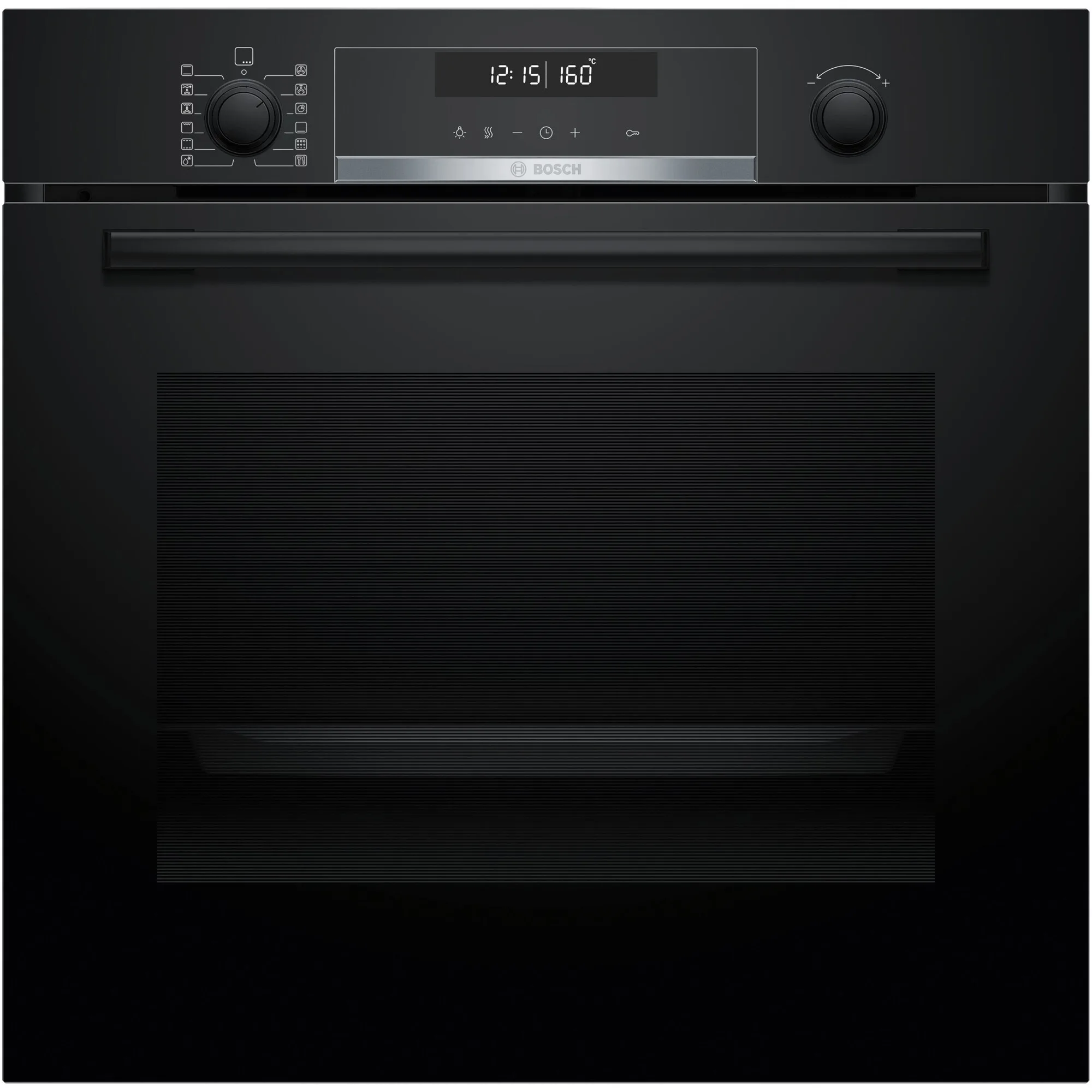 Фурна за вграждане Bosch HBG578EB3, 71 л, Електрическа, Мултифункционална, Грил, Soft close, Air Fry, 10 функции, AutoPilot30, Телескопична опора, 3D Hotair, Пиролитично + Хидролитично самопочистване, Клас A+, Черен
