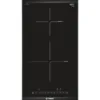 Плот за вграждане Bosch PIB375FB1E, Електрически, Витрокерамика с индукция, 2 зони за готвене, Power Boost, 30.6 см, Черен