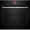 Фурна за вграждане Bosch HBG7741B1, Електрическа, 71 л, Мултифункционална, 14 функции, Пиролитично самопочистване, Грил, Home Connect, Air Fry, Клас A+, Черен