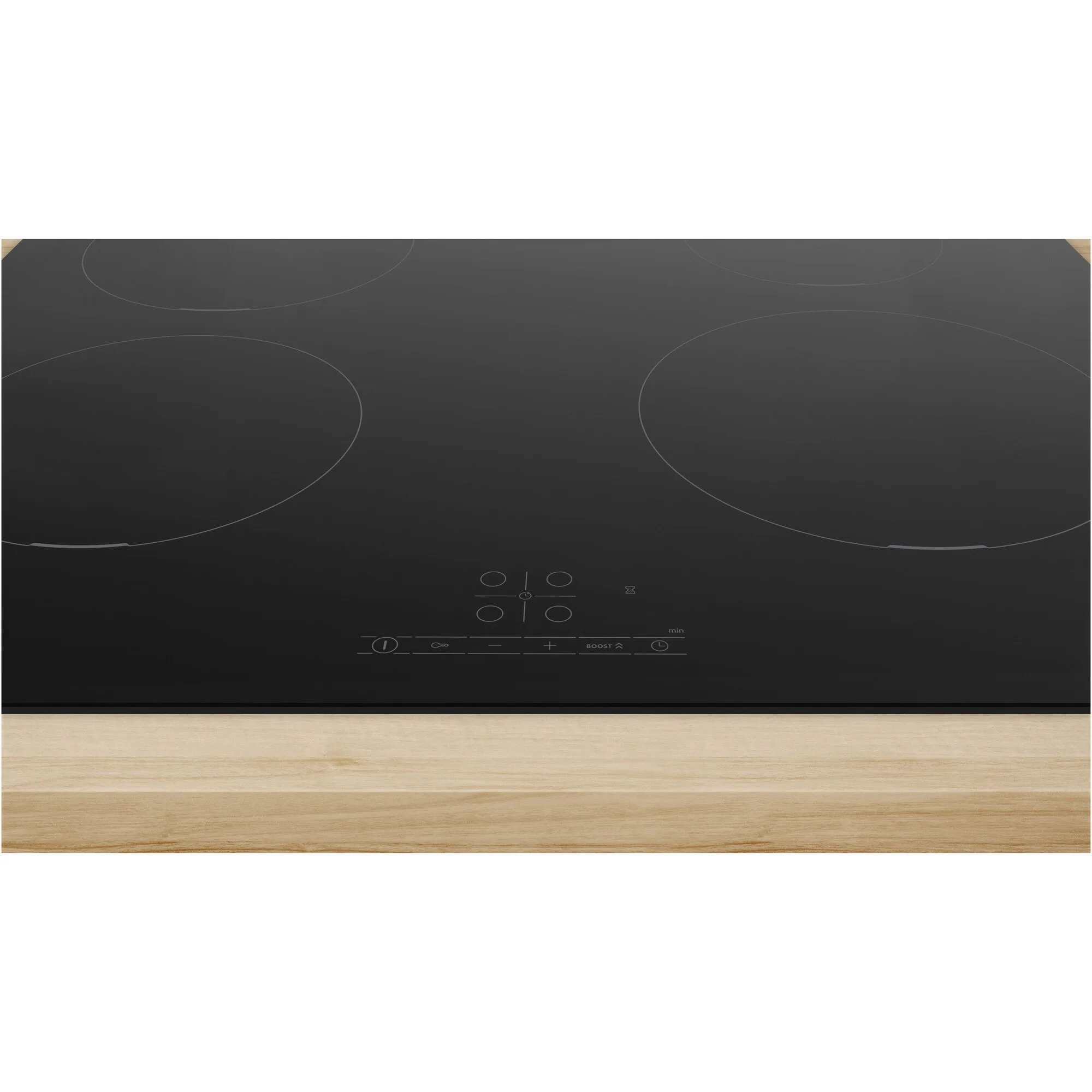 Плот за вграждане Bosch PUE611BB5E, Индукция, 4 нагревателни зони, TouchSelect, PowerBoost, ReStart, Таймер, 60 см, Черен - iEM.BG 3