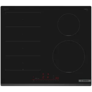 Плот за вграждане Bosch PIX631HC1E, Индукция, 4 зони за готвене, Flex Zone, Home Connect, Power Boost, 60 см, Черен