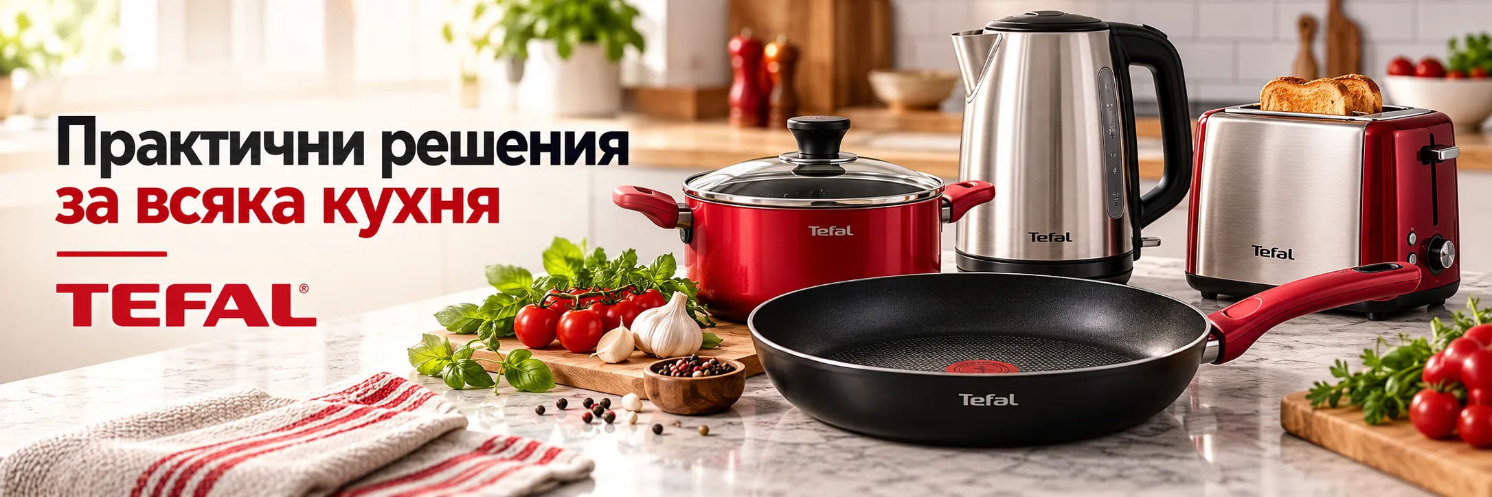 Tefal оферти - мултикукър, OptiGrill и уред за готвене с горещ въздух