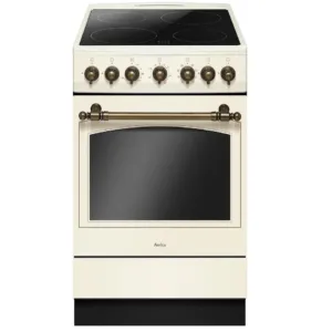 Готварска печка (ток) AMICA 5015CE3.30eEMsDp(Ci), Керамични, Шампанско