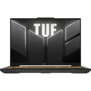 Лаптоп ASUS TUF Gaming F16 FX607VJR-TU307 с Intel Core 7 230H (1.8 - 5.2 GHz, 24M), 16 GB, 512GB M.2 NVMe SSD, NVIDIA RTX 3050 6GB GDDR6, Free DOS, Черен