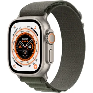 Смарт часовник Apple Watch Ultra, 49 мм, Cell, Titanium Case, Green Alpine Loop
