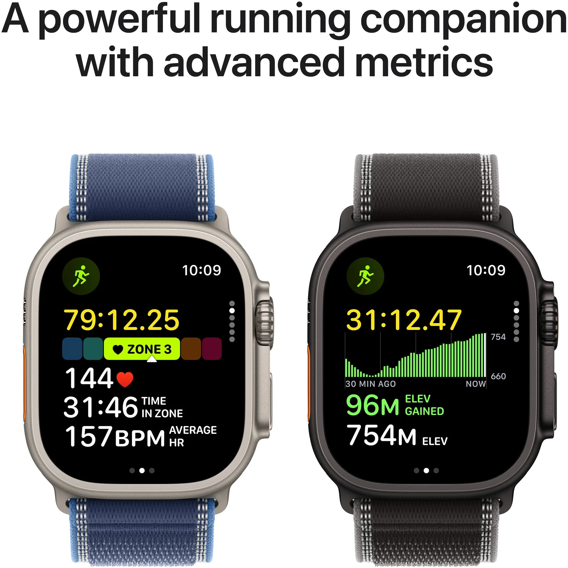 Apple Watch Ultra 3, GPS + Cellular, Корпус Natural Titanium 49mm, Light Blue Alpine Loop - Small - iEM.BG 3