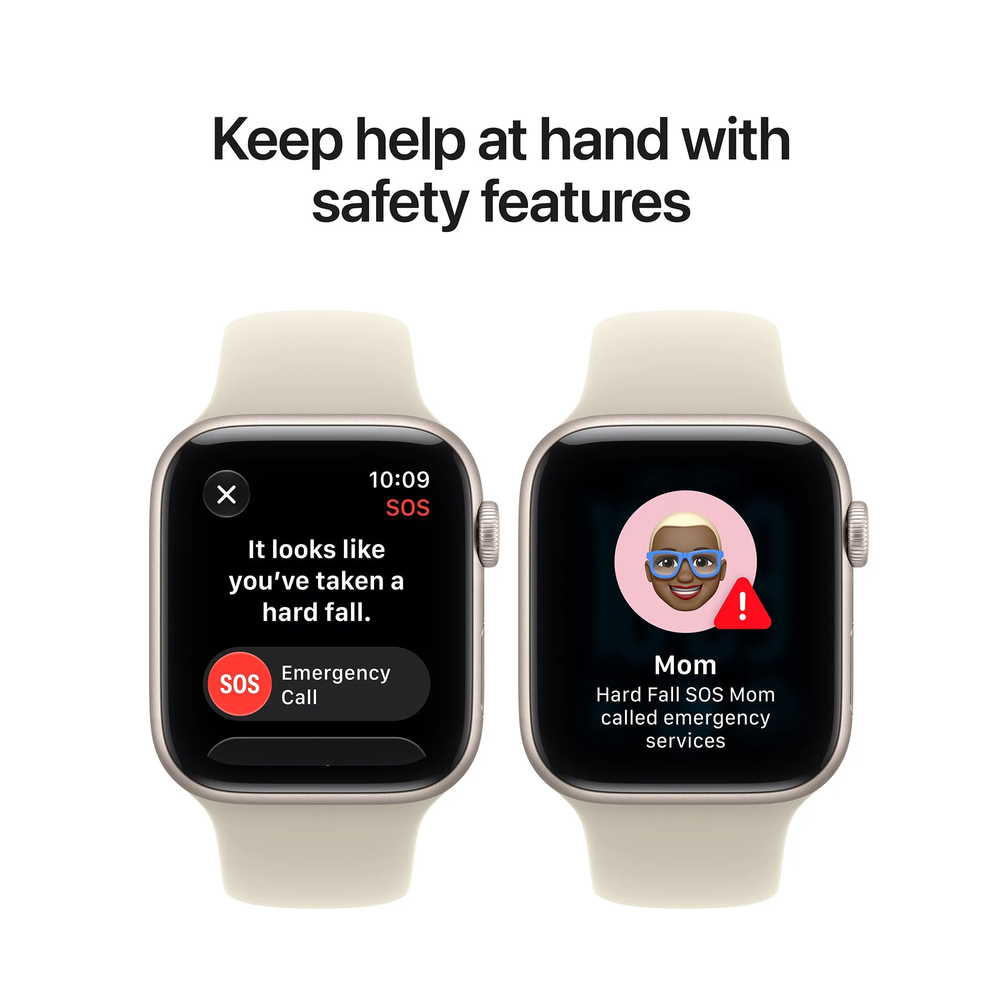Apple Watch SE 3, GPS, Корпус Starlight Aluminium 44 мм, Sand Sport Band - M/L - iEM.BG 5