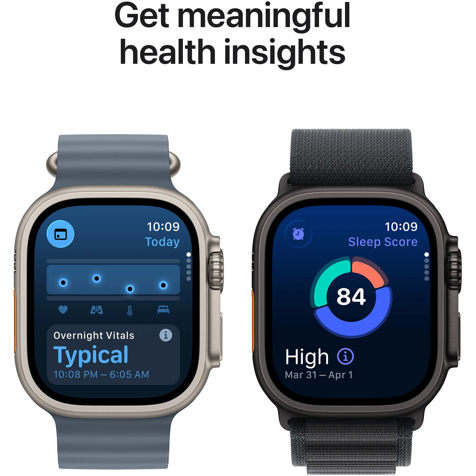 Apple Watch Ultra 3, GPS + Cellular, Корпус Natural Titanium 49mm, Light Blue Alpine Loop - Small - iEM.BG 5