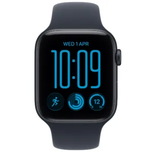 Apple Watch SE 3, GPS, Корпус Midnight Aluminium 40мм, Navy Blue Sport Band - M/L - iEM.BG 1