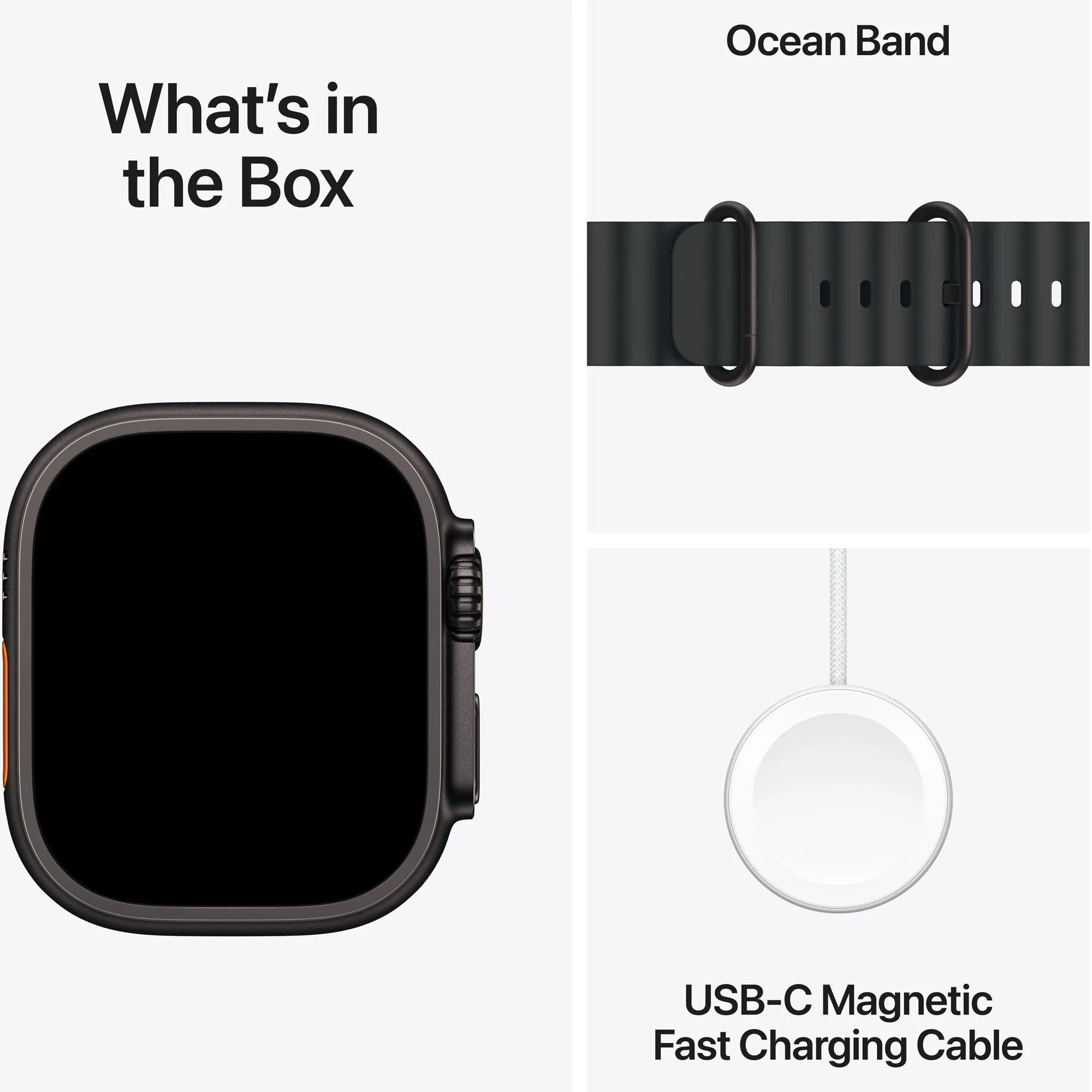 Apple Watch Ultra 3, GPS + Cellular, Корпус Black Titanium 49mm, Black Ocean Band - iEM.BG 6