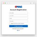 Как да направим регистрация в eMAG – бързо и лесно