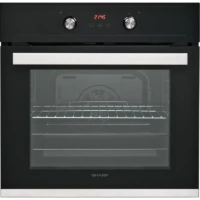 Sharp K-60D22BM1 EU – Фурна за Вграждане 69 l с Push Бутони и Клас A