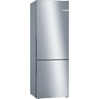 Хладилник с фризер Bosch KGE49AICA, 419 l, клас C, LowFrost, VitaFresh, Инокс